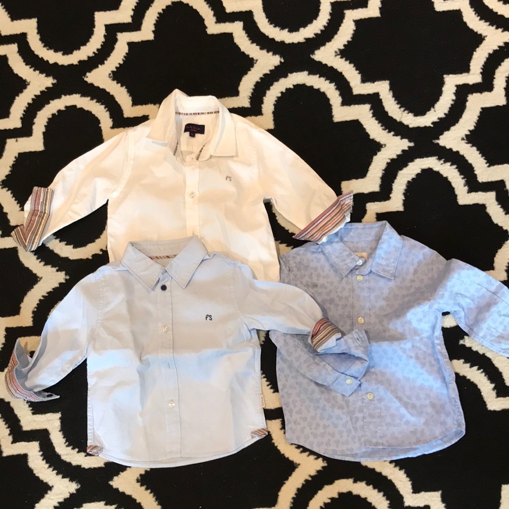 Paul Smith Button shirt bundle size 12M (set of 3)